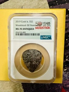 2019 NGC MS 70 NbNACh .999 Vo[ $2 "EbhXgbN 50 NLO M^[sbN 1/1969