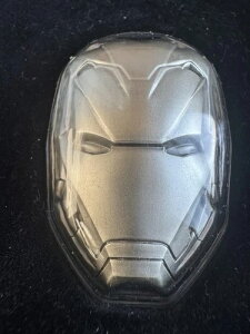 2019年製アイアンマンマスク ? 2オンス .999 シルバー ? 5ドル フィジー ? アンティーク仕上げ