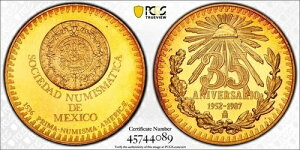 1987�N ���E���L�V�R�ݕ������35��L�O�����_�� PCGS SP68