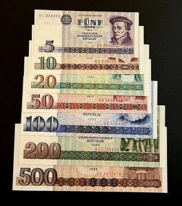 hCc DDR GDR 7Zbg  1971-1985 UNC A ~g