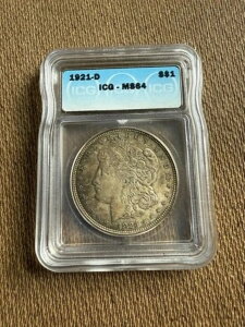 1921-D [K Vo[ 1 h ICG MS64!!!!!