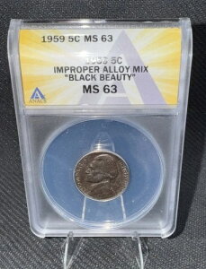 1959N WFt@[\EjbP ANACS MS 63uubNEr[eB[vsK؂ȍG[RC