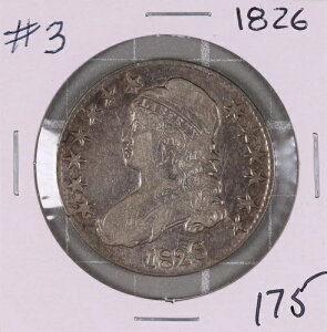 1826�N�� �L���b�v�h�o�X�g �V���o�[ �n�[�t�_���[ #3