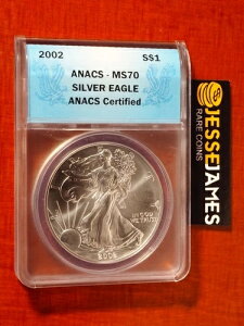 2002N 1h AJ Vo[ C[O ANACS MS70 u[x