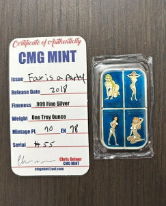 2018 CMG MintuFour Is A Partyv1IX .999 GiVo[A[go[ #55/70 ~g