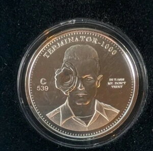 `CuE^[~l[^[ T-1000 R̓ .999 Vo[ 1IX RC #/800 COAt