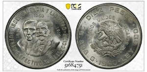 1960N iR LVR Vo[ 10y\ 150NLO HƗp PCGS MS65