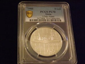 1985 5���� �}���^ PCGS PL 70