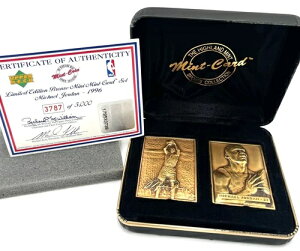 ハイランドミント マイケル・ジョーダン ブロンズ 1996 ミニミントカードセット COA付き コレクターズアイテム