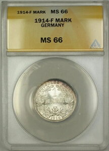 1914-F �h�C�c 100���}���N��� ANACS MS-66