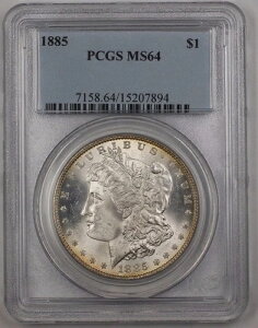 1885N AJ K Vo[h 1hRC PCGS MS-64 ʃg[iǍDj BR3 F