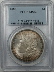 1885N K 1h PCGS MS 63 g[ (BR-17 C)