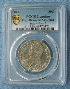 1827N LbvhoXg n[t_[ XNGAx[X 2 - PCGS AU ڍ׃GbWɃ_[W (50C)