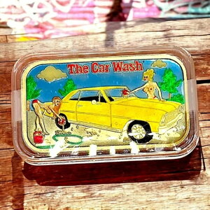 2015 CMG Mint - �uThe Car Wash�v 1�I���X �G�i���� .999 ����o�[ #46/60 + COA