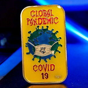 PEM �|�X�^���G�N�X�v���X�~���g COVID-19 �O���[�o���p���f�~�b�N �A�[�g�o�[ �G�i���� 1�I���X .999 �V���o�[