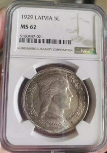 NGC MS62 ���g�r�A 1929�N 5L ���