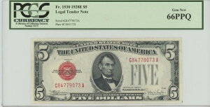 1928E 5�h�� �@��ʉ� FR#1530 PCGS 66�W�F�� �V�i PPQ