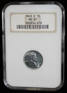 1943N D AJ 1Zg - J[ - NGC MS 67 - ō - 񎟐E펞 - i