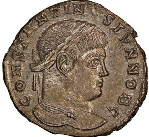 RX^eB II AE NummusAgA[~g 337-340 AD NGC MSÂ\!