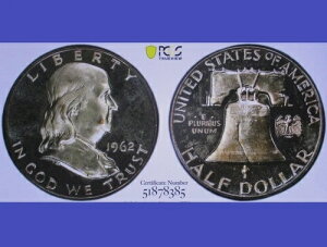 1962NtNn[t PF66 uYS[hg[̃ANZgtDCAM PCGS/GS PQ+