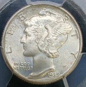 1939�N 90%��}�[�L�����[�_�C�� PCGS MS 65FB (S71)