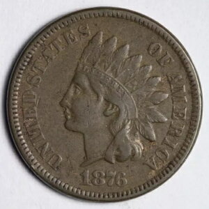 1876�N�C���f�B�A���w�b�h�Z���g�y�j�[XF E108 VCHR