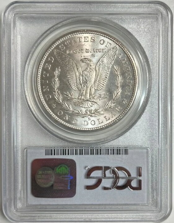 楽天市場】1880年 S モルガン・ダラー PCGS MS65 銀貨 $1 OH : WORLD 