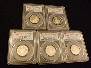 2025-S 25 C 5������N�H�[�^�[�R�C���Z�b�g �t�@�[�X�g�X�g���C�N PCGS PR 70