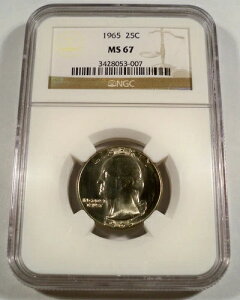 1965N NGC MS67 Vg NH[^[ 25Zg rWlX XgCN MS 67