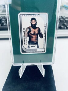 2024- UFC�g���[�f�B���O�R�C�� - �J�[�e�B�X�E�u���C�Y - 1�I���X �V���o�[�v���[�t�R�C�� 111/250