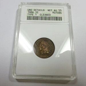 1886�N P ANACS �\�[�v�{�b�N�X UNC �ڍ� - �C���f�B�A���w�b�h �y�j�[�Z���g 1�Z���g�R�C�� #55570A
