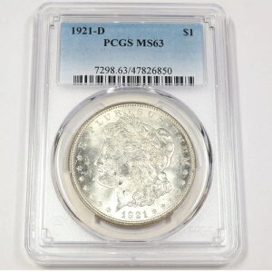 1921 D PCGS MS63 - ␻Kh - 1hčRC #45161A