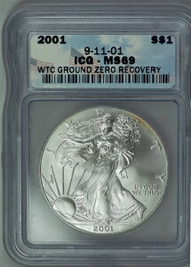 2001NAJVo[C[OICG MS-69 WTC 9-11-01OEh[