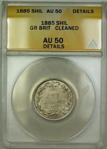 1885N CMX 1VO ANACS AU-50 ڍ׃N[jOς