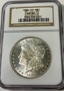 1884 CC [K Vo[ _[ NGC O[h MS64 RC Te