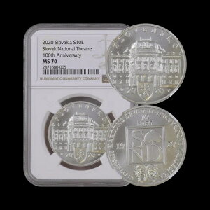 �X���o�L�A�B2020�N�A10���[���A�V���o�[ - NGC MS70 - �g�b�v�|�b�v??SND�A��������
