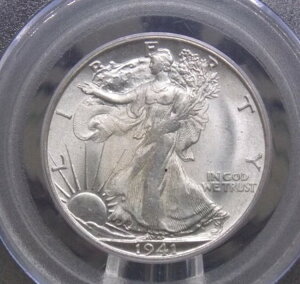 1941NuSvEH[LOEoeB Vo[ n[th 50Zg PCGS MS65 #547 WF BU AN ECC&C