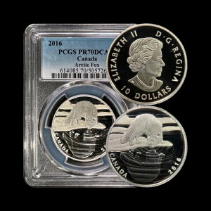 Ji_ 2016N 10h  - PCGS PR70 - Top Pop ?? Reflections Arctic Fox