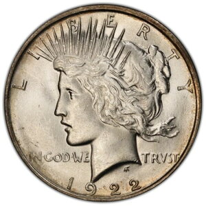 1922-D 1h s[X_[ PCGS MS64 - 邭򂪂Aӕɂ킸ȕϐF