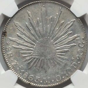 LVR Vo[ 8 AX 1863-Zs MO TJeJXǁB NGC MS-60IfGȕ|RCI