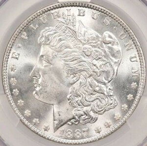 1887-P $1 �����K�� �_���[ CACG MS65 - �f���炵���X�g���C�N����������ڂ��ׂ��u���X�g �z���C�g �W�F��!