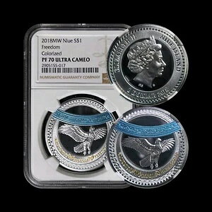 jEG 2018N 1h - NGC PF70 - gbv|bv?? Ȃ̍̎R̐E