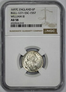 1697-C CMX EBA3  6yX VbNXyX NGC AU 58 BULL-1271 ESC-1557