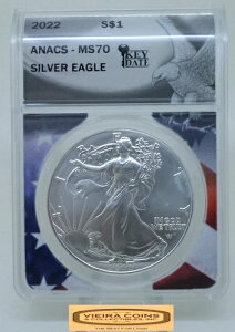 2022�N �V���o�[�C�[�O�� 1�h���AANACS MS70 - #B48138
