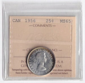 Ji_ 1956N 25Zg 25Zg GUxX2 ICCS MS-65 .800