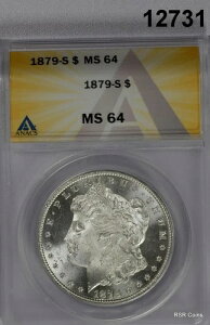 1879�N�� S ���[�K�� �V���o�[ �h�� ANACS �F�� MS64 ���ɔ�������i�I #12731