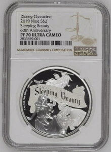 2019N jEG fBYj[ X̔ 60NLO 1IX .999 Vo[ PF70 UCAM