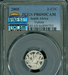 2005NAtJ 2.5Zg PCGS PR70 DCAM MAC ōi 1466N COA
