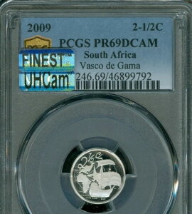 2009NAtJ 2.5Zg PCGS PR70 DCAM MAC ōi 1466N COA