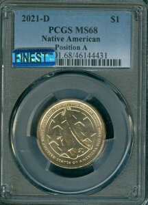 2021 D SACAGAWEA h PCGS MS68 POS A MAC ōWXg[ & X|bgXB